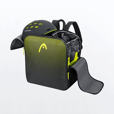 Превью  Рюкзак для горнолыжных ботинок HEAD Boot Backpack 30 l Black/Neon Yellow (383081)